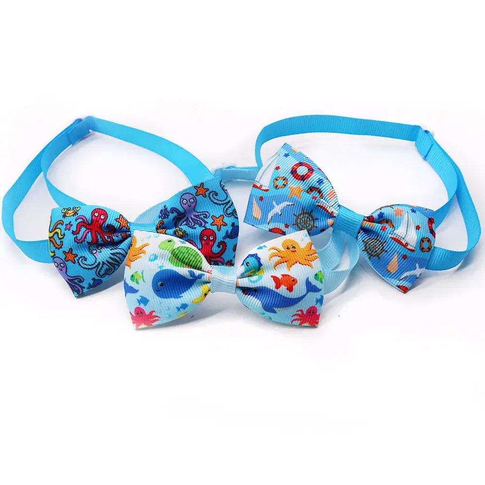 50pcs Pet Dog Grooming Small Dog Bowtis Pet Bowknot For Dogs Pets Bow Tie Neckties Dog Grooming Accessories