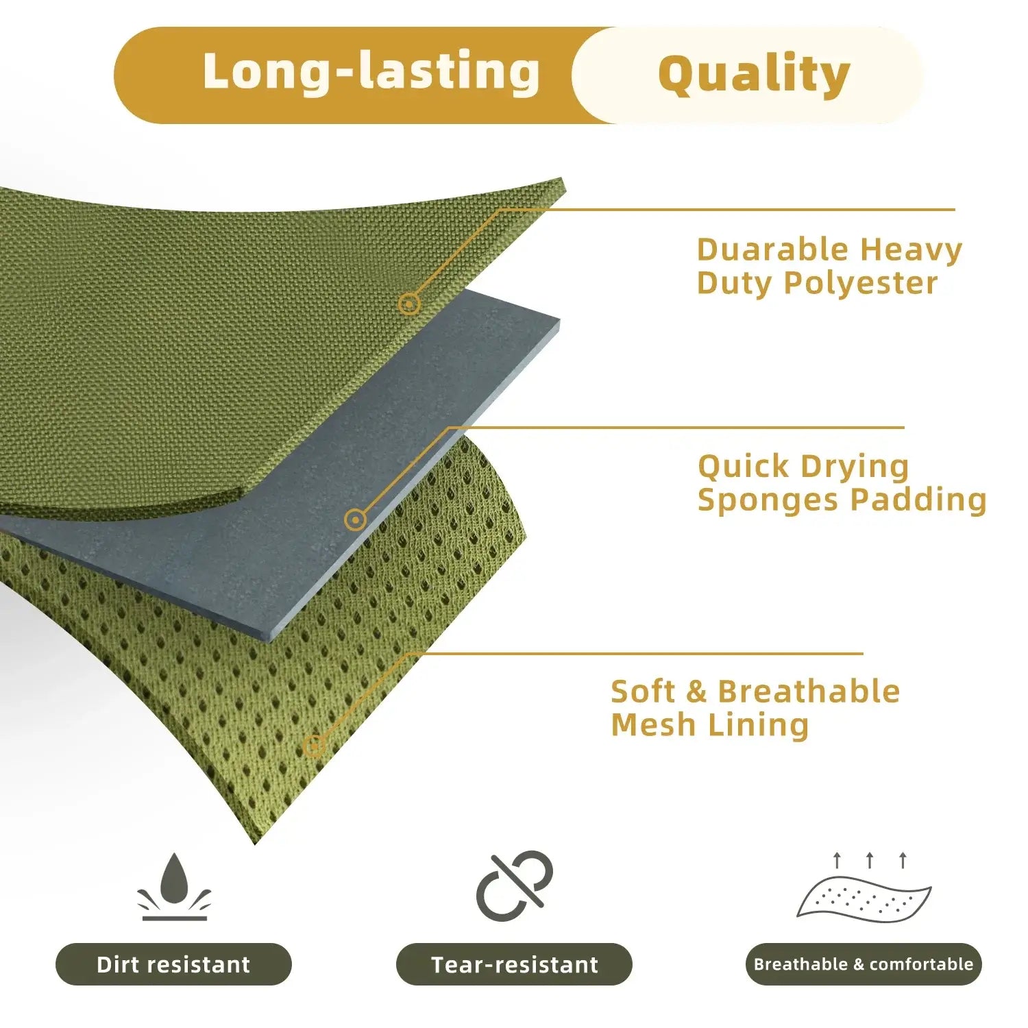tactical no pull dog harness with durable polyester, quick-drying sponge padding, breathable mesh lining, dirt and tear resistant