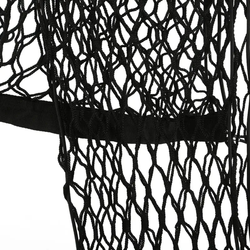 Close-up of the Car Trunk Fence Pet Dog Isolation Protective Net showing durable nylon material and elastic design for safety.