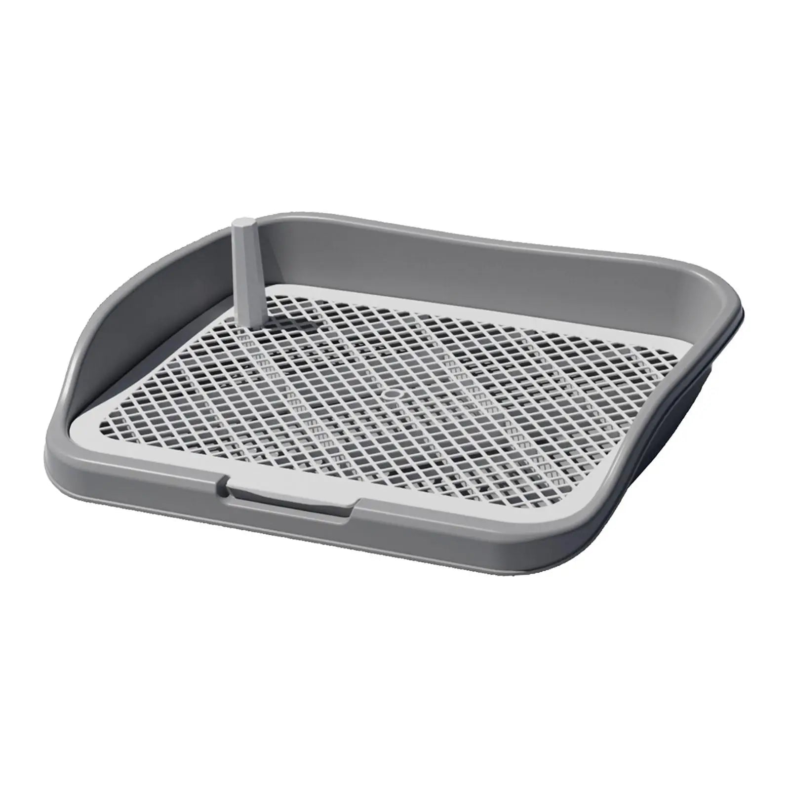 Pee Pad Holder Dog Toilet Open Top Entry Dog Litter Pan Reusable Dog Potty Tray Training Pad for Garden Household Porch Bunny