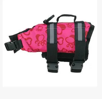 Adjustable Dog Life Jacket with Rescue Handle Sport Safety Rescue Vest Dog Clothes Puppy Float Swimming Suit for All Pet Dogs