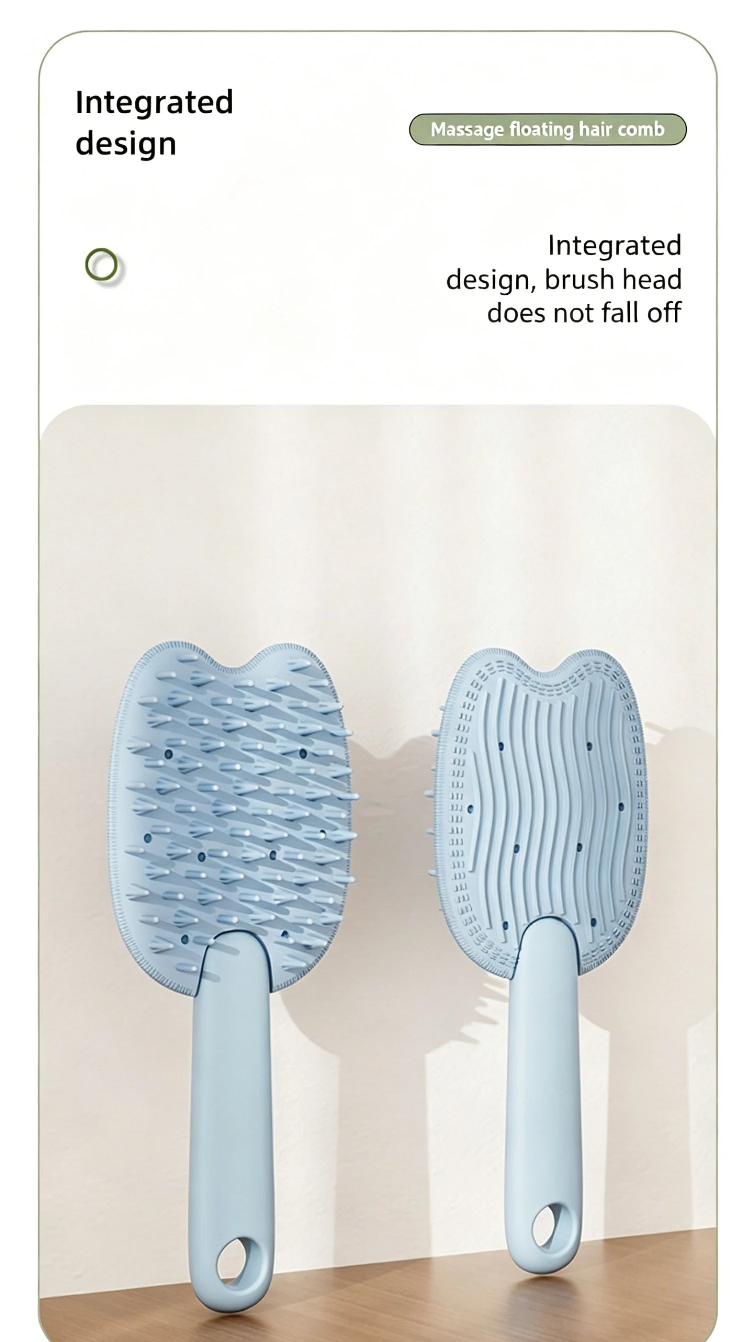 2 in 1 pet hair remover grooming brush integrated design pet deshedding brush for dogs and cats