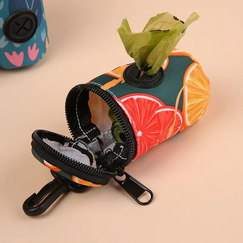 Pet Dog Poop Bags with Holder Outdoor Training Waste Disposal Bag Handy Durable Doggy Trash Bag for Walks And Hikes.