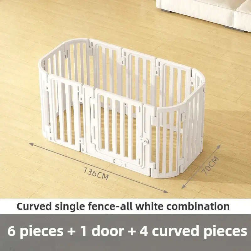 Indoor Household Pet Fence Waterproof Dog Fence Large Dog Protective Fence Free Combination Large Space Pet Isolation Fences