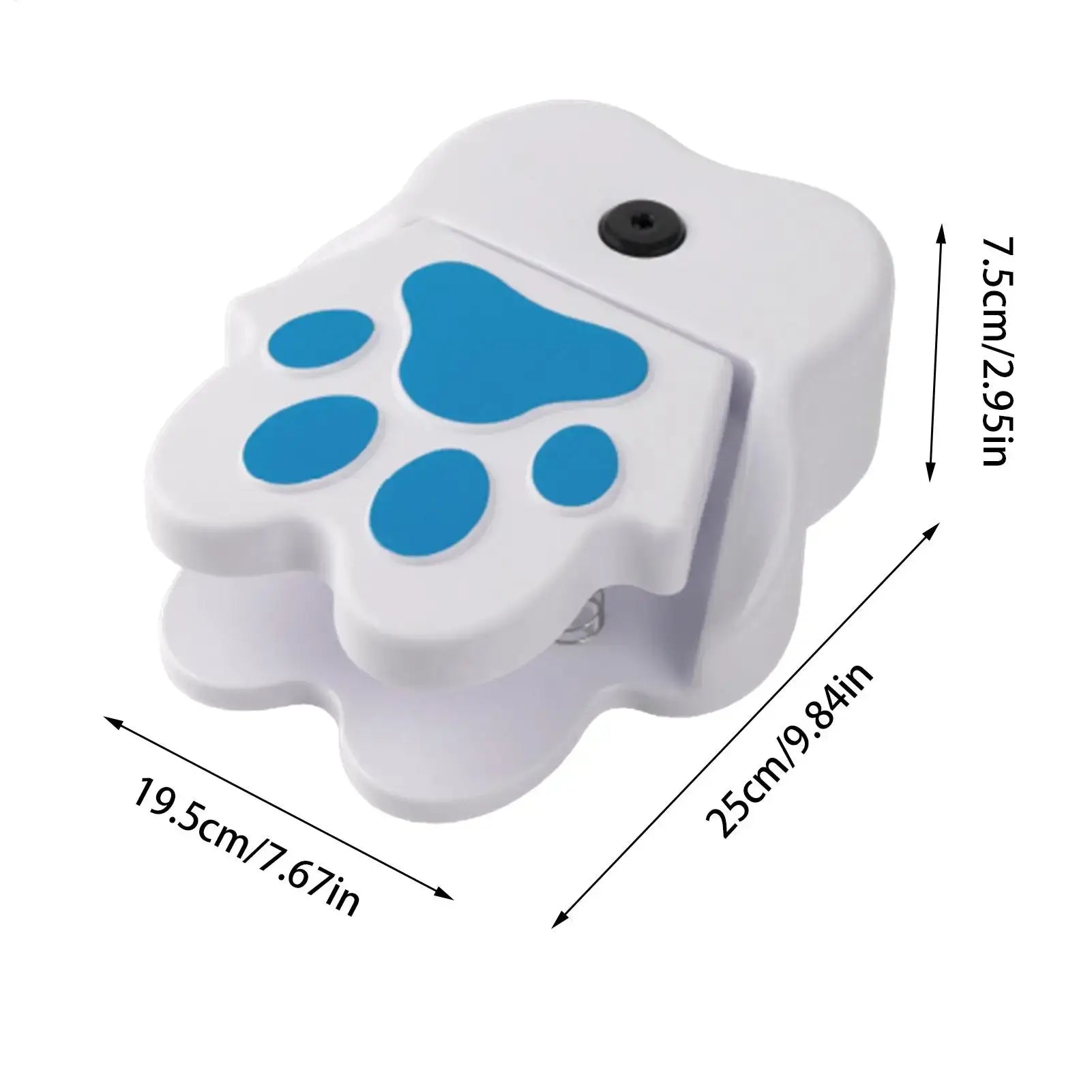 Paw Activated Dog Water Fountain Step on Outdoor Pet Drinking Dispenser Pet Dogs Puppy Water Sprinkler Toys for Garden Yard
