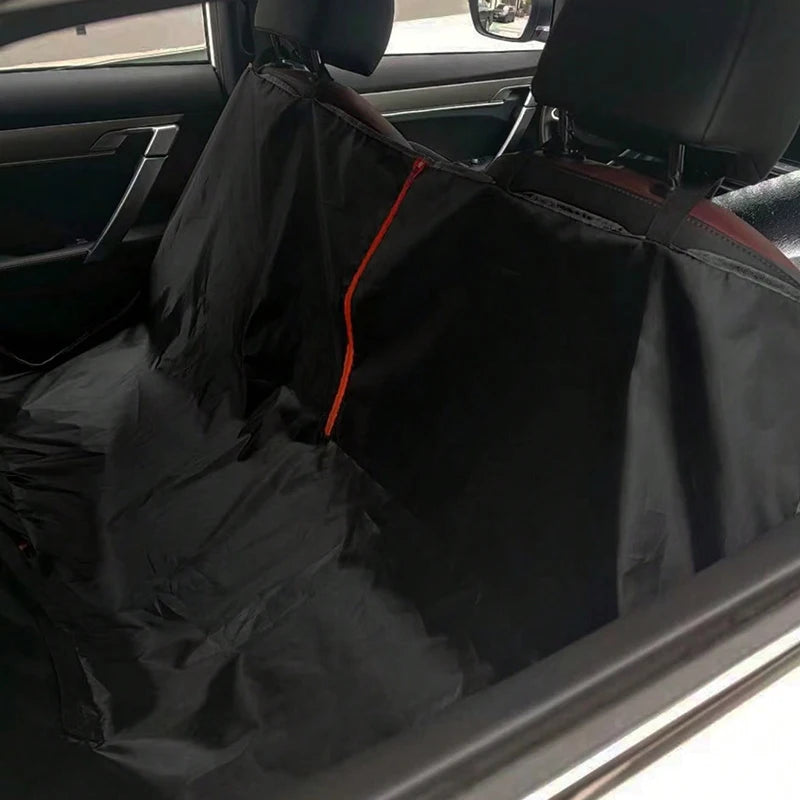 Dog Car Seat Cover for Back Seat,Oxford Cloth Durable Scratchproof Dog Hammock,Pet Seat Cover Protector for Cars,Trucks and SUVs.