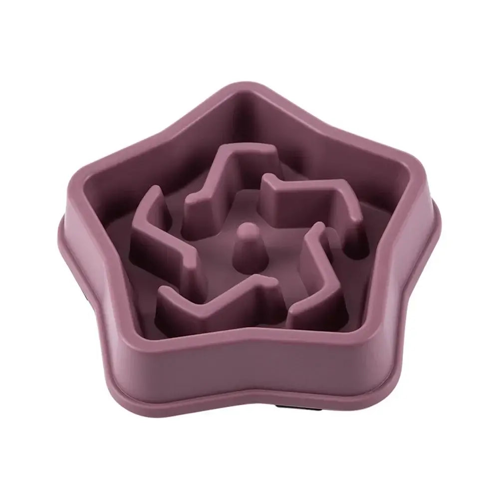 Slow Feeder Dog Bowls Slow Eating Pet Bowls Puzzle Anti-Gulping Interactive Bloat Durable Preventing Choking Healthy Dogs Bowl