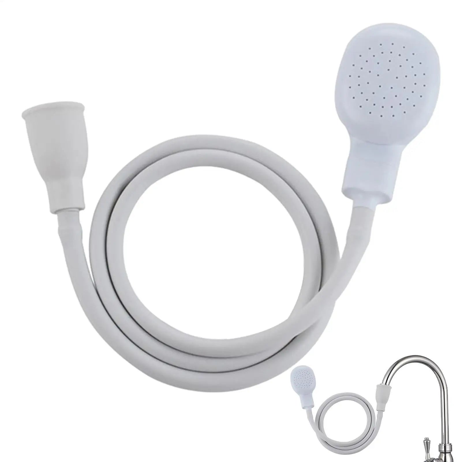 pet bathing shower for dogs and cats, multifunctional garden sprayer with durable hose and handheld spray head