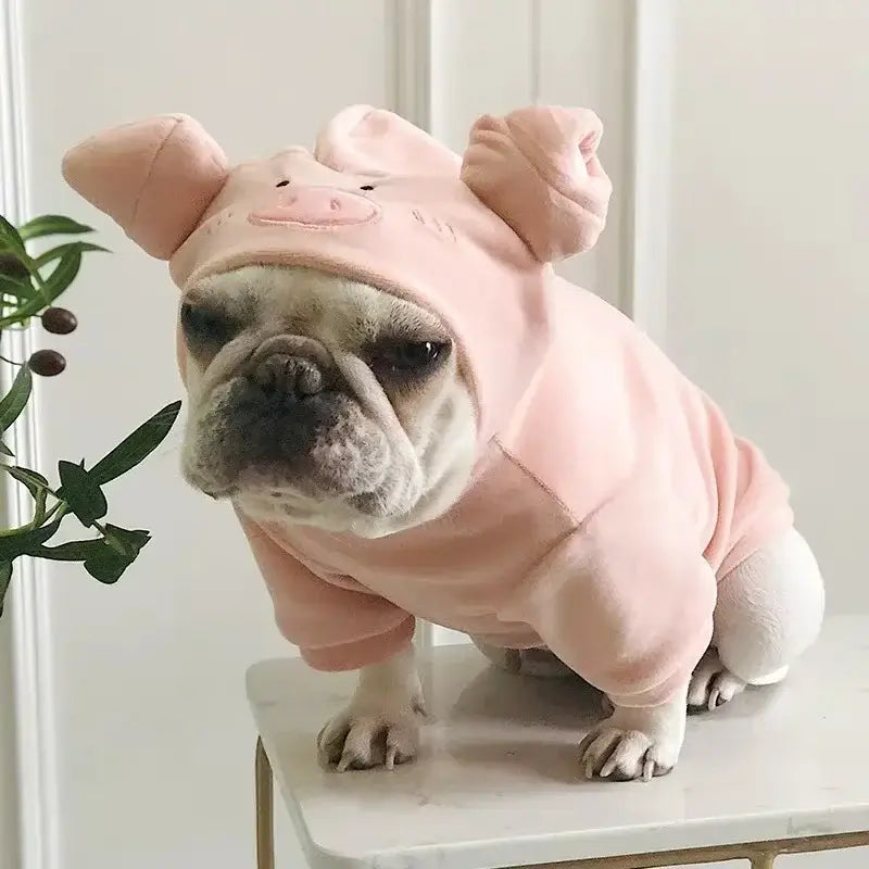 Dog Clothes for Small Medium Dogs Cow Pig Styling Outfit for French Bulldog Pet Puppy Clothing Funny Halloween Xams Dog Costume