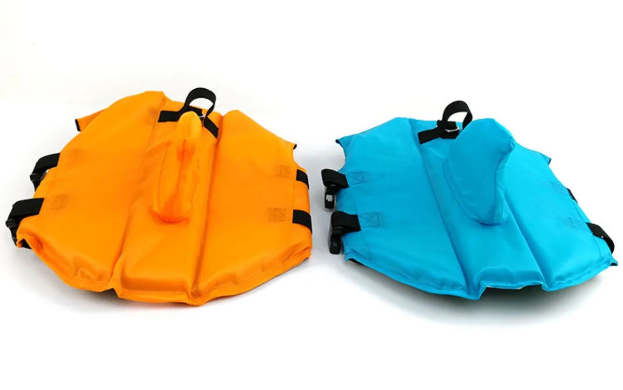 Dog Life Jacket Shark Fin Puppy Life Jacket Adjustable Dog Swimming Safety Jacket with Handle Dog Surfing Vest