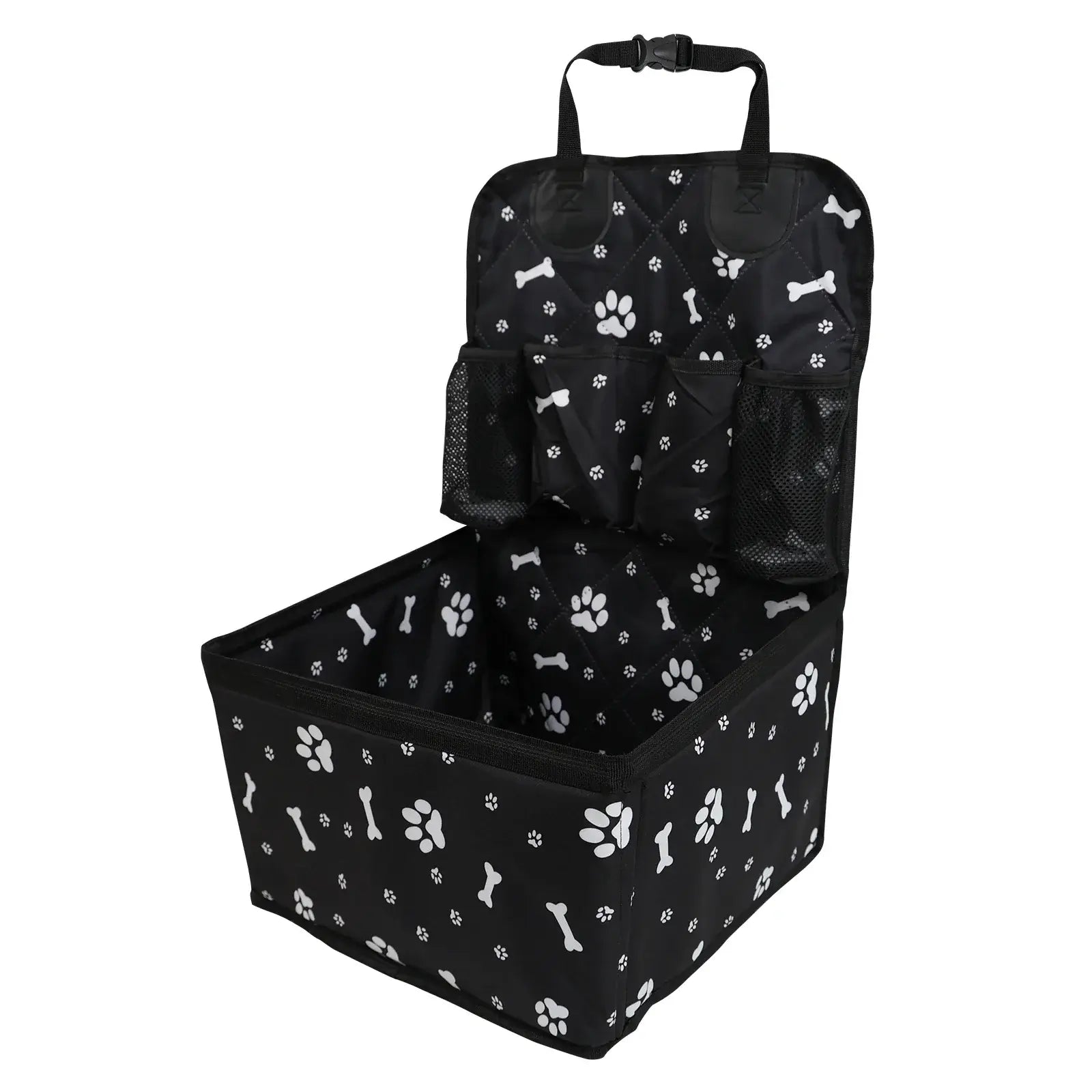 Portable Dog Car Booster Seat Carrier for Small Medium Dogs Safety Travel Pet Basket With Storage Front Seat Pet Carrier For Dog