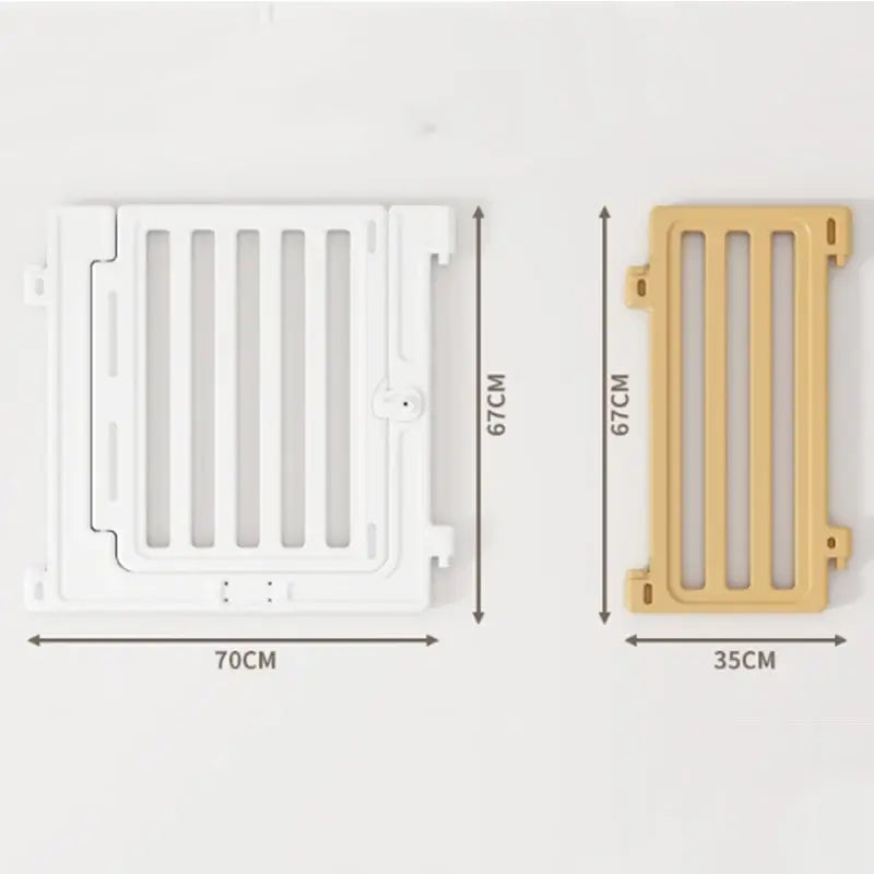 Indoor Household Pet Fence Waterproof Dog Fence Large Dog Protective Fence Free Combination Large Space Pet Isolation Fences dimensions