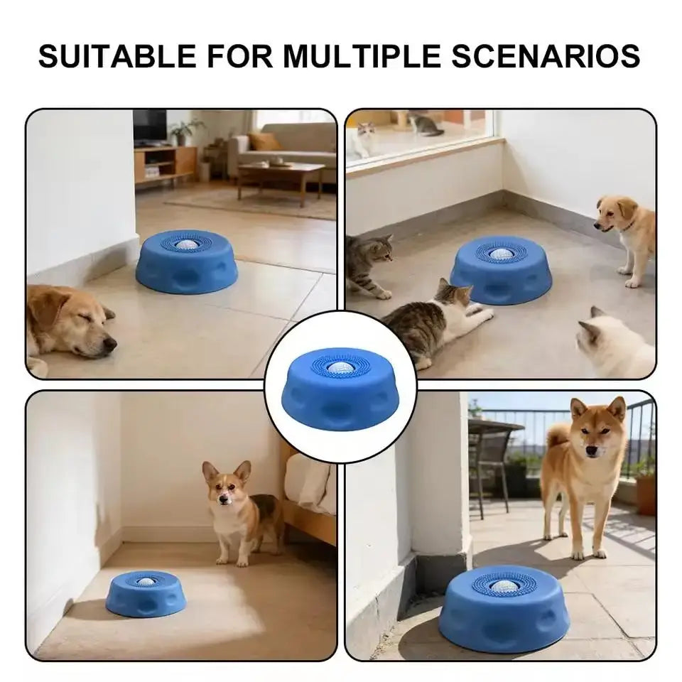 slow feeder dog bowl for multiple scenarios, anti-overflow and anti-slip design for healthy dog eating