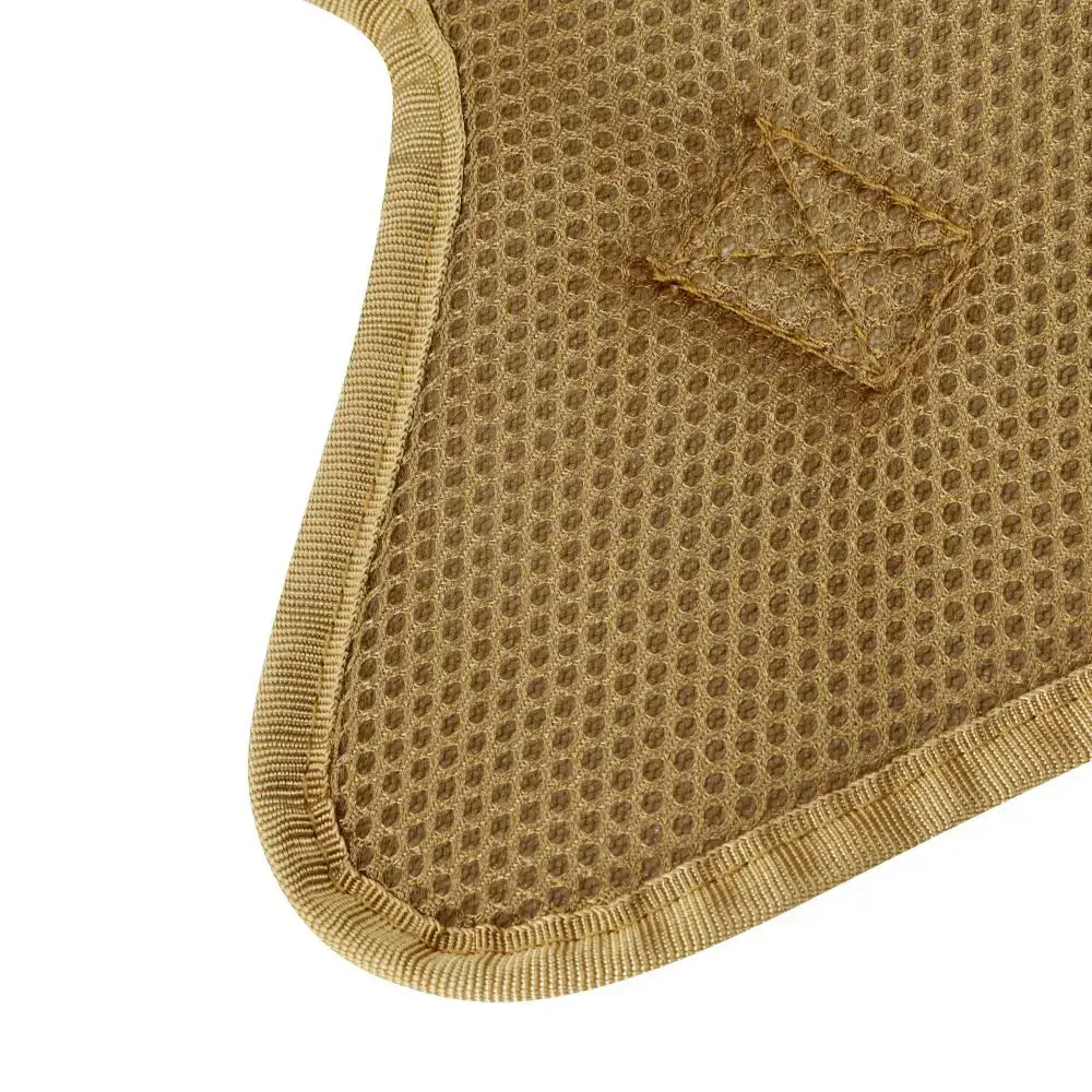 tactical dog harness with breathable mesh, padded support, and durable military-style nylon for training and outdoor use