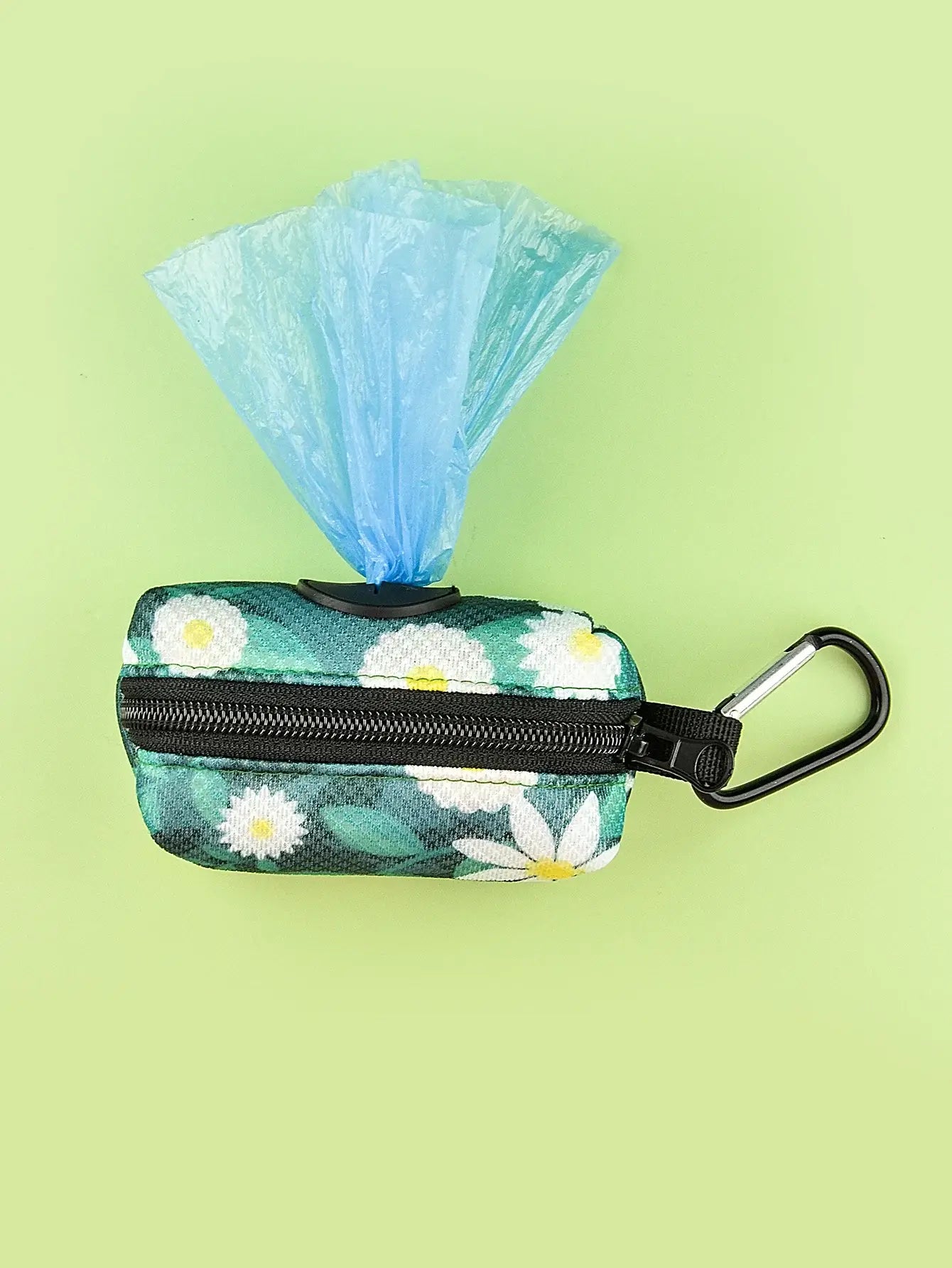 Abstract Designer Print Cute Design Pet Poop Bag Holder Dispenser Without Poop Bag And Leashes Can Attached With Any Dog Leashes.