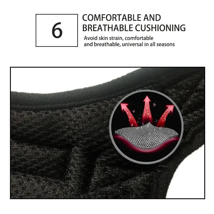 quick release dog harness vest with comfortable breathable cushioning for all-season puppy and pet outdoor use