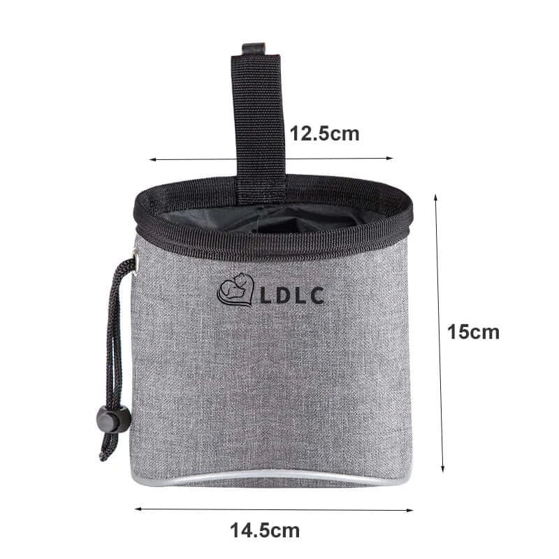 Dog Treat Training Pouch Easily Carries Pet Toys, Kibble, Treats Built In Poop Bag Dispenser Outdoor Dog Trainings Bag dimensions