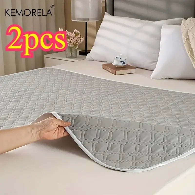 2PCS Washable Pet Training Pads - Reusable Puppy Pee Pads with Quick-Dry Surface,Leak-Proof Backing for Crate,Bed Multiple Sizes
