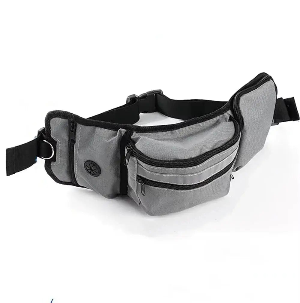 Dog Training Walking Bag Hand Free Treat Pouch Running Waist Bag Pet Puppy Train Snack Feeder Pocket Dog Bowls Water Cup Bags