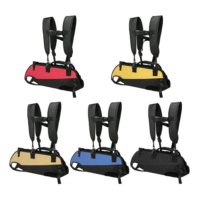 dog backpack carrier for hiking and biking breathable adjustable pet carrier with belly support in multiple colors