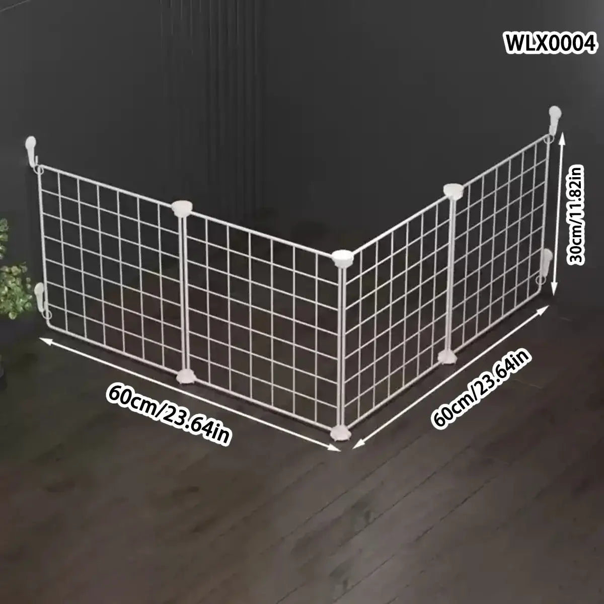 Puppy Fence for Home Indoor Use, Anti-Escape Corgi Dog Fence, Puppy Training Isolation Net dimensions