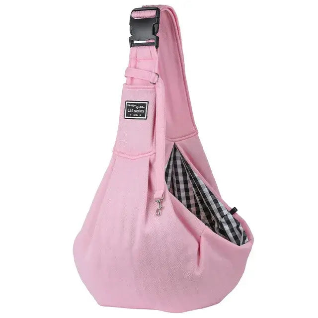 Adjustable Pet Dog Carrier Bag Outdoor Travel Puppy Single Shoulder Bags Dogs Comfort Sling Handbag Corgi Puppy Tote Pouch