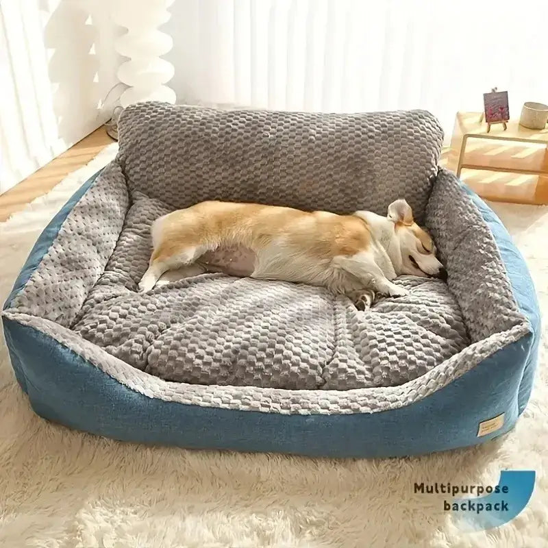 Dog Beds for Large Dogs/autumn and winter Warm Bed Pet Mat – Extra Large Size for Big Breeds/human bed Washable/Cover bed/sofa.