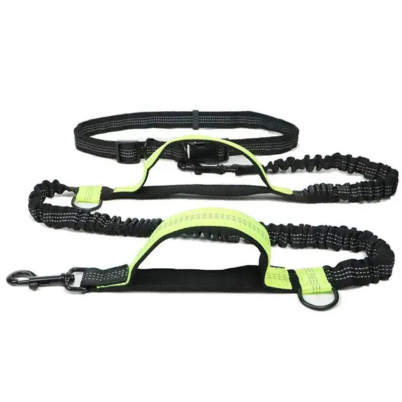 Hands Free Dog Leash for Pet Walking Running Retractable Elastic Belt Dog Traction Rope for Running Walking Pet Products