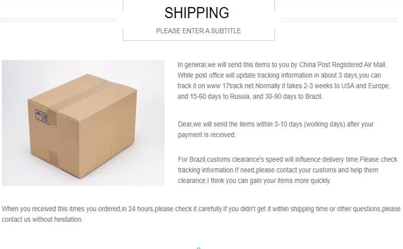 Cardboard shipping box on white background for online pet store delivery information.