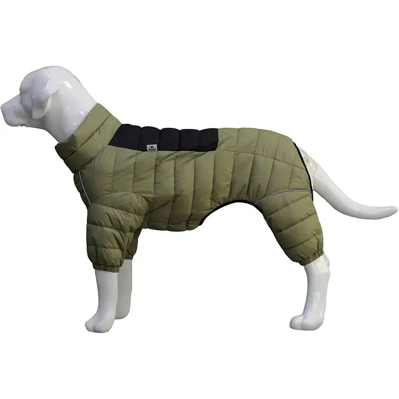 Dog Thicken Cotton-padded Coat Pet Warm Down Jacket Windproof 4 Legs Pet Outfit Winter Greyhound Husky Corgi Chihuahua Clothes