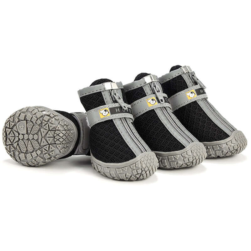 Dog Shoes Non-Slip Soles Thick Plush Protection Paw Pet Shoes Warm For Dog Non-Slip Dog Shoes Breathable Climbing Pets Booties