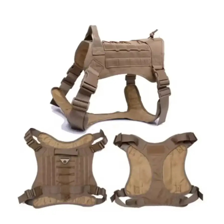 military training dog harness padded quick release vest for small medium large dogs, tactical pet training harness