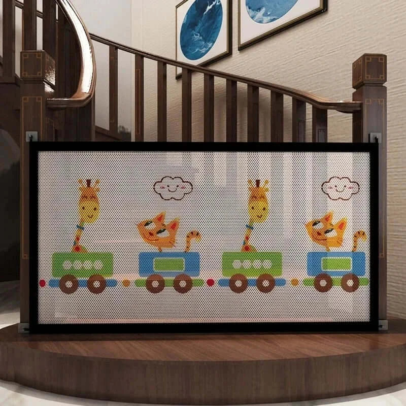 Pet Isolated Network Pet Dog Barrier Fences Stairs Gate New Folding Breathable Mesh Playpen For Dog Safety Fence Baby Gate Fence
