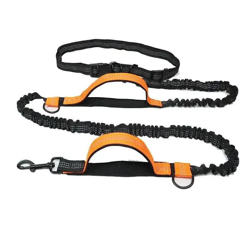 Hands Free Dog Leash for Pet Walking Running Retractable Elastic Belt Dog Traction Rope for Running Walking Pet Products