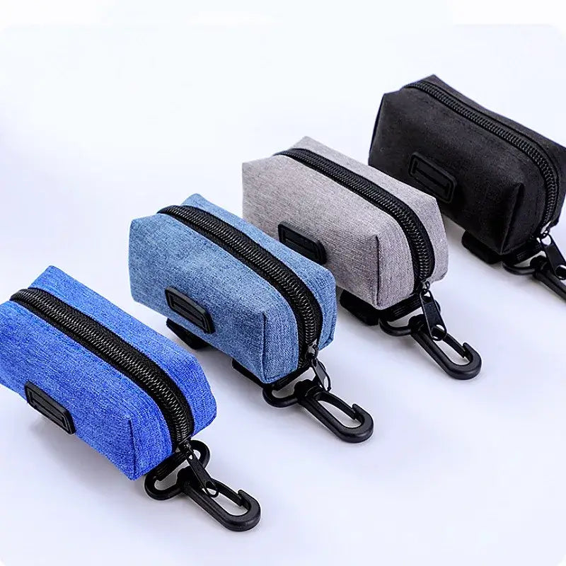 Dog Poop Bag Dispenser Portable Poop Bag Holder for Dogs Walking Storage Bags Garbage Bags Holder for Dogs Toilet Cleaning Tools