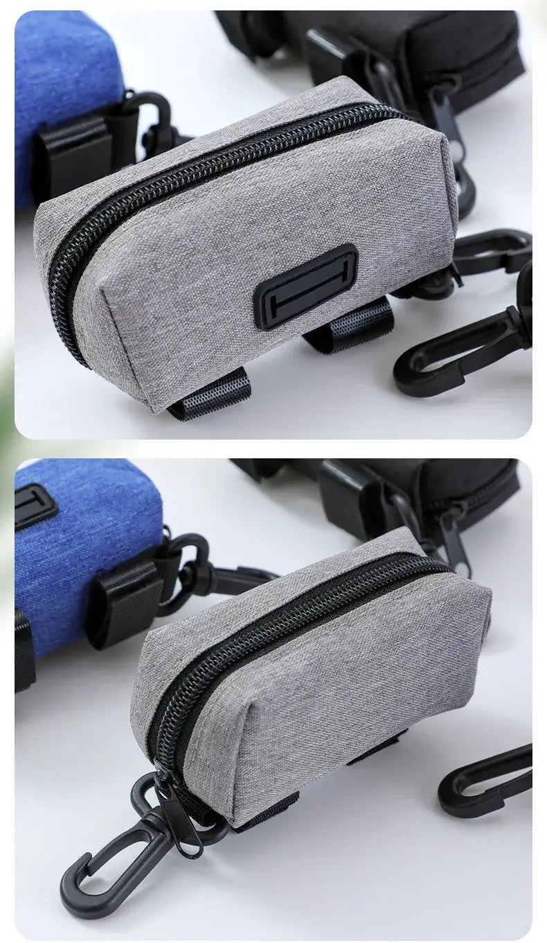 Dog Poop Bag Dispenser Portable Poop Bag Holder for Dogs Walking Storage Bags Garbage Bags Holder for Dogs Toilet Cleaning Tools