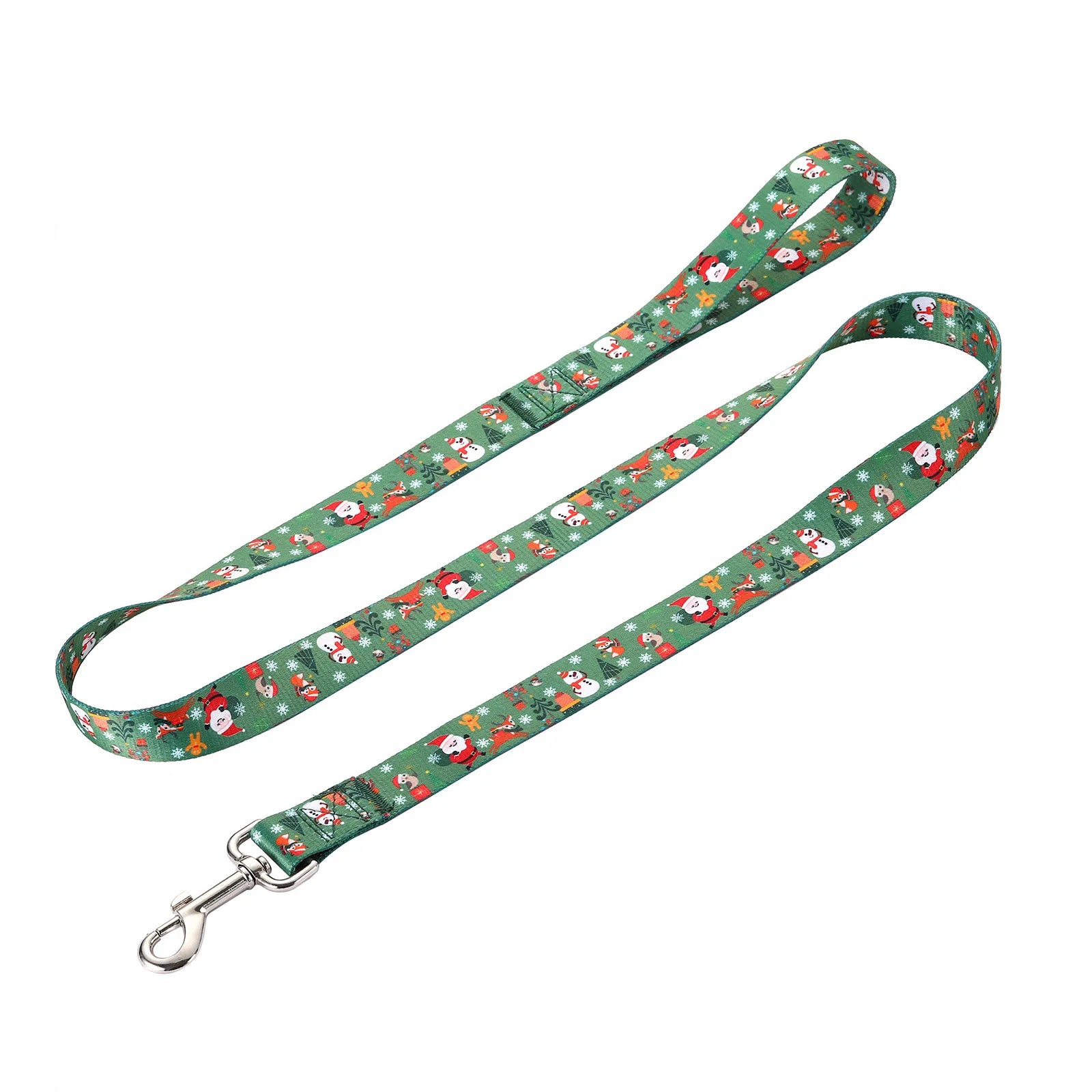 Printed Christmas Dog Collar Pet Collars Adjustable Dog Collars Strong and Durable for Medium Large Dog Collars Pet Accessories