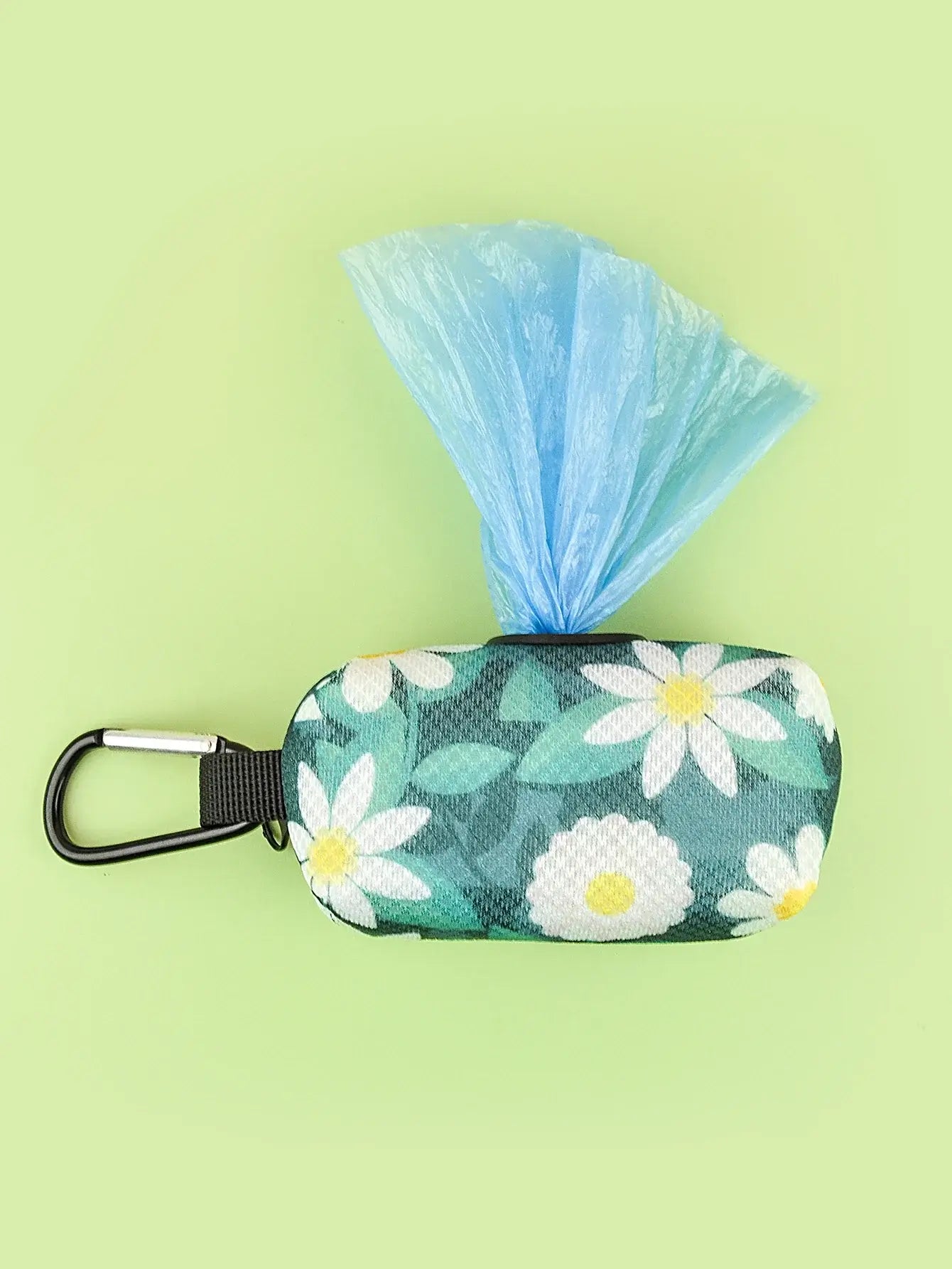 Abstract Designer Print Cute Design Pet Poop Bag Holder Dispenser Without Poop Bag And Leashes Can Attached With Any Dog Leashes.