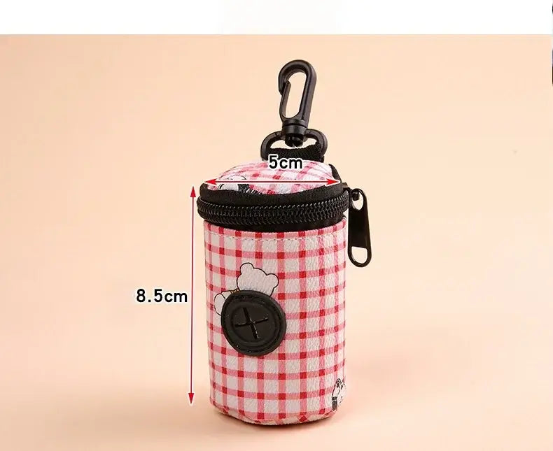 Pet Dog Poop Bags with Holder Outdoor Training Waste Disposal Bag Handy Durable Doggy Trash Bag for Walks And Hikes