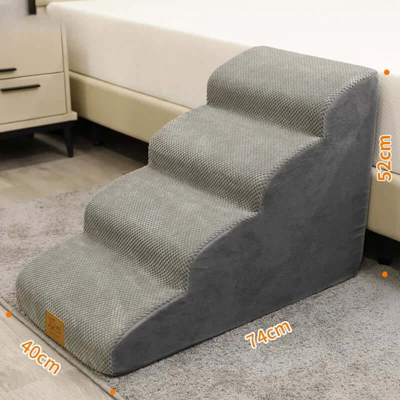 Dogs Stairs Bed Steps Protect Hip Bone Small Dog Anti-slip Ladder Dog Cat Disassembled Pet Products Supplies Accessories