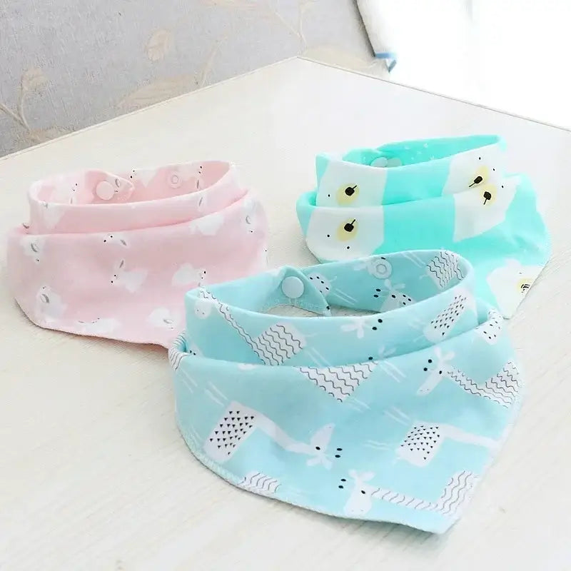 Christmas dog bandana soft cotton printed pet scarf for dogs and cats, durable triangular bib accessory