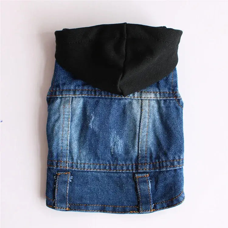 Denim Dog Coats Hot French Bulldog Jean Jacket Fashion Pet Clothes for Small Medium Dogs Chihuahua Jeans Vest Pug Cat Apparels