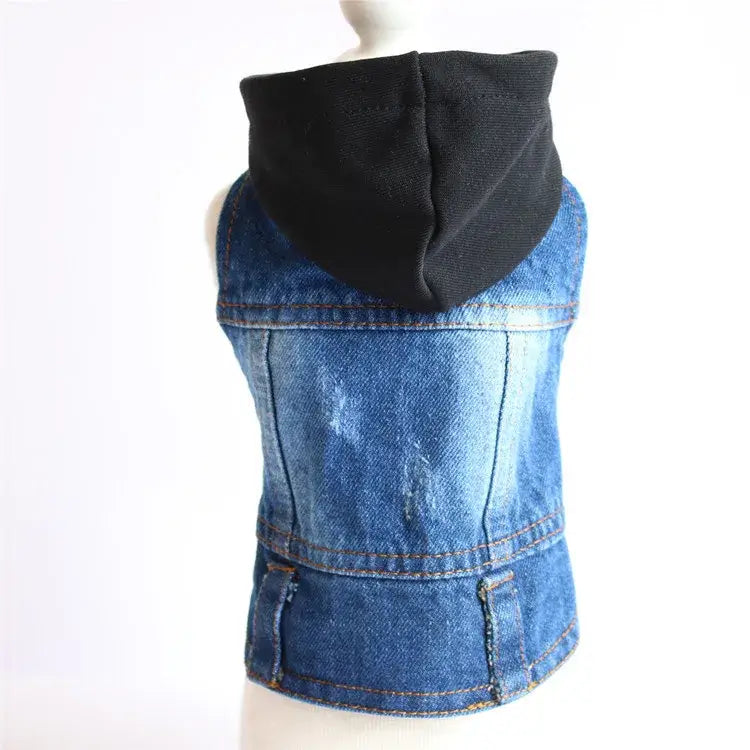Denim Dog Coats Hot French Bulldog Jean Jacket Fashion Pet Clothes for Small Medium Dogs Chihuahua Jeans Vest Pug Cat Apparels