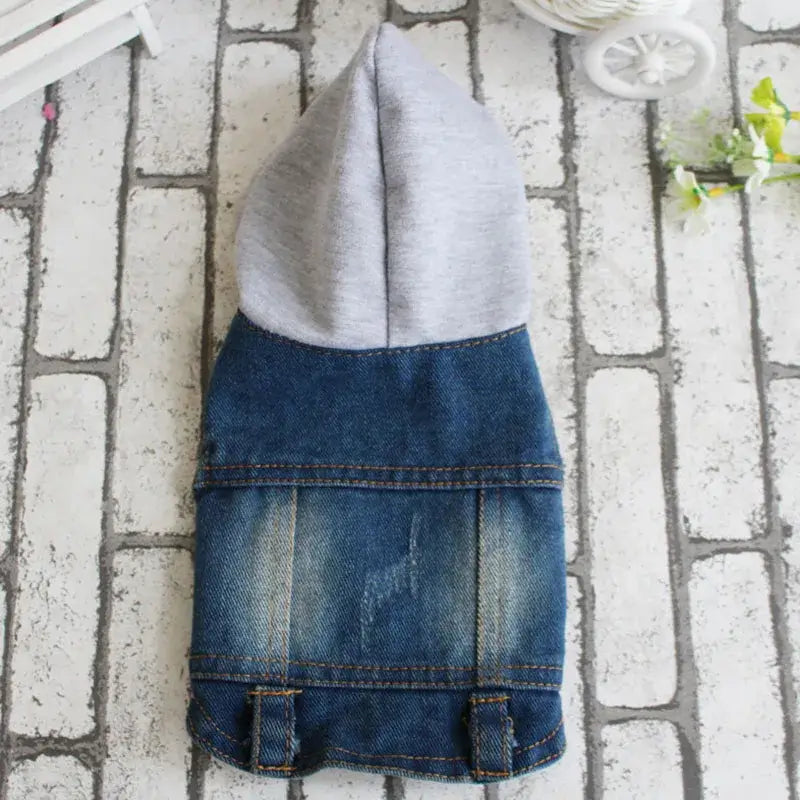 Denim Dog Coats Hot French Bulldog Jean Jacket Fashion Pet Clothes for Small Medium Dogs Chihuahua Jeans Vest Pug Cat Apparels