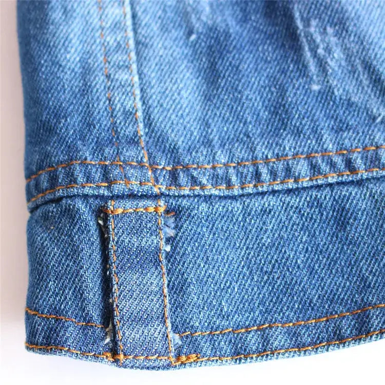 Denim Dog Coats Hot French Bulldog Jean Jacket Fashion Pet Clothes for Small Medium Dogs Chihuahua Jeans Vest Pug Cat Apparels