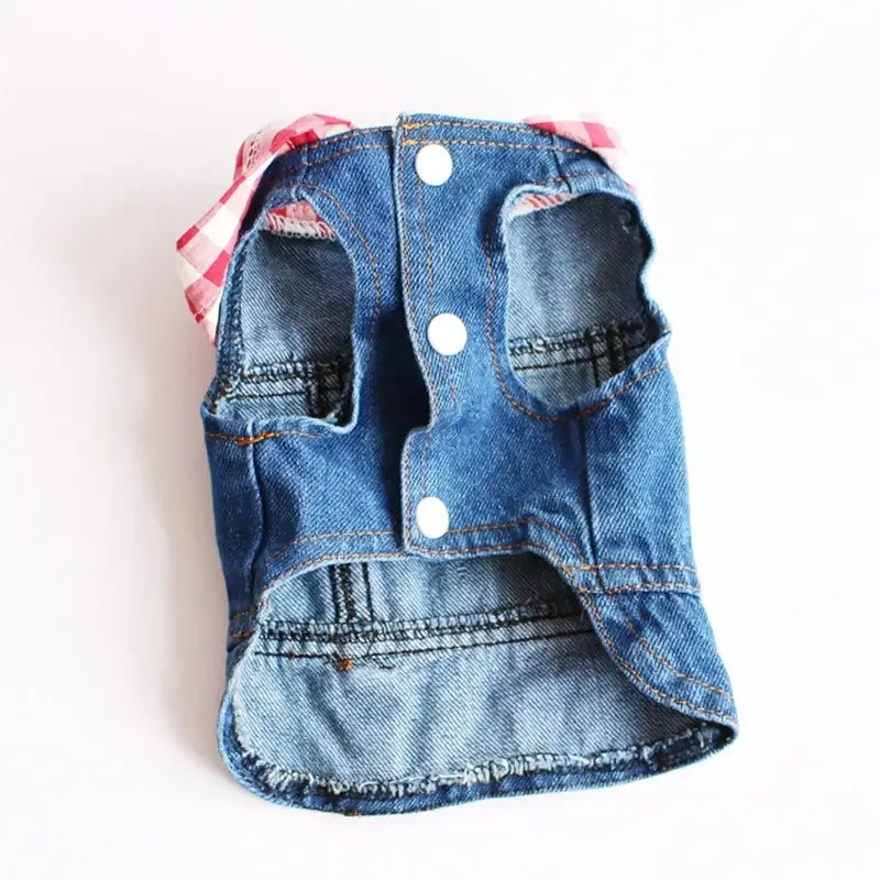 Denim Dog Coats Hot French Bulldog Jean Jacket Fashion Pet Clothes for Small Medium Dogs Chihuahua Jeans Vest Pug Cat Apparels