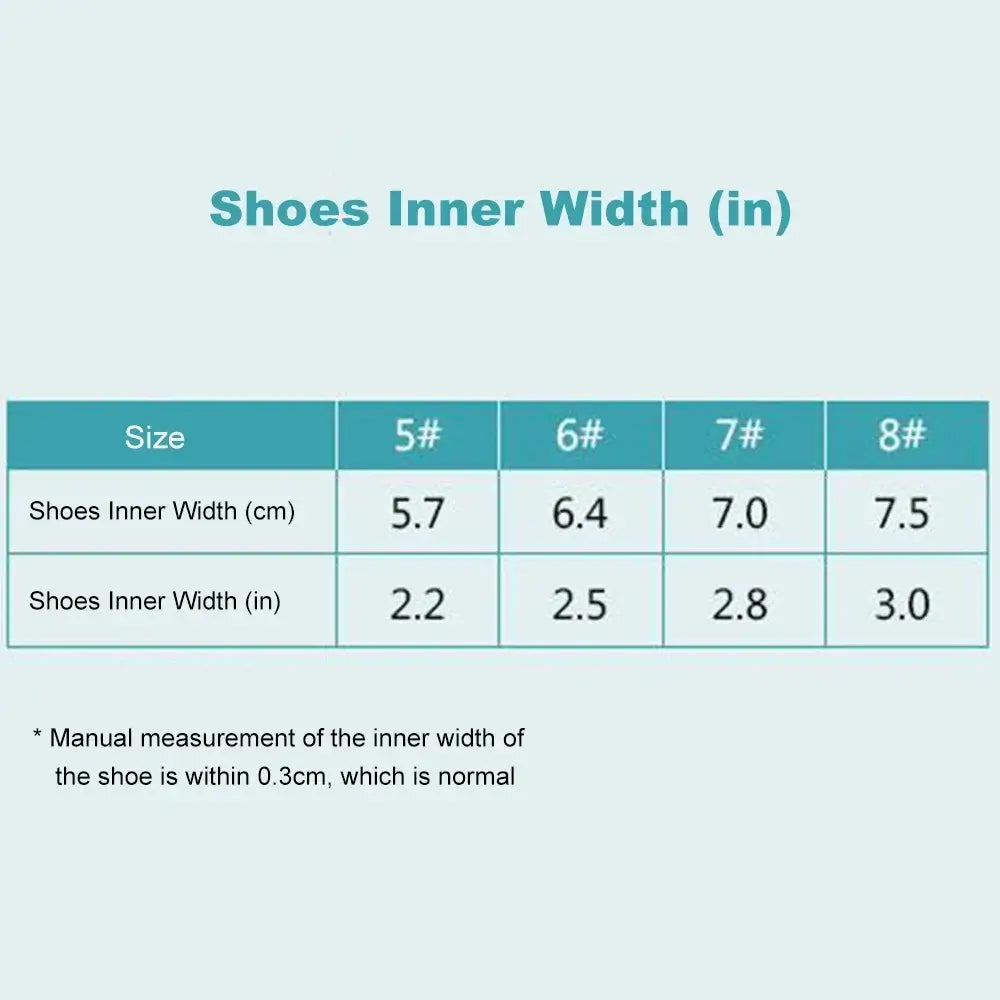 waterproof dog boots for large dogs size chart showing shoes inner width for 5