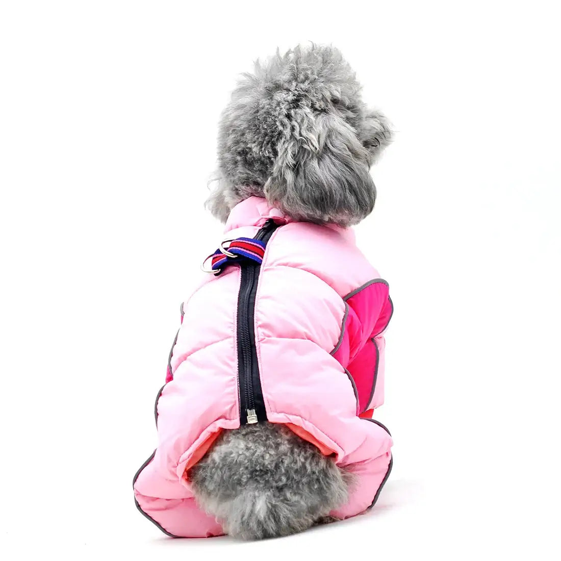 Dog Clothes for Small Dogs Girl/Boy Dog Both Use Pet Overalls Winter Warm Soft Padded Puppy Jumpsuit Full-Closed Belly Cuttable.