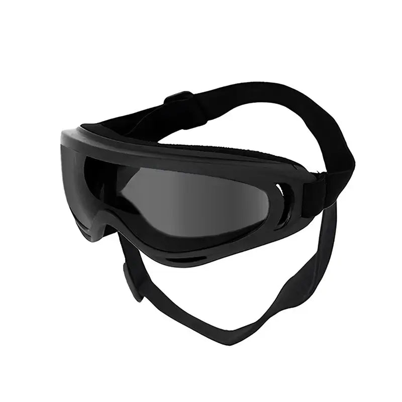 dog sunglasses for medium large breeds gray adjustable straps UV protection goggles one size for medium and large dogs