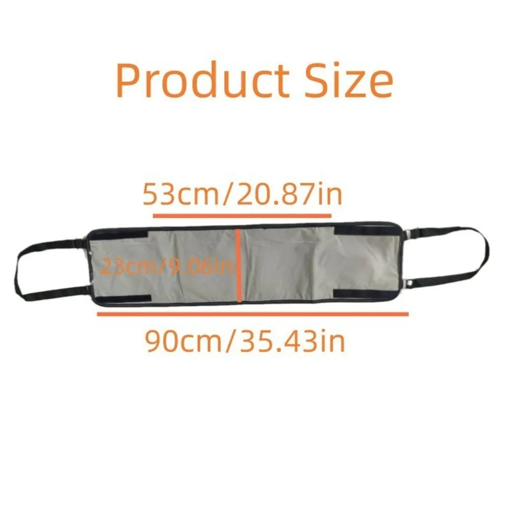 Dog Rear Leg Support Harness - Mobility Aid for Post-Surgical Pets, Assist with Walking and Standing product size dimensions.